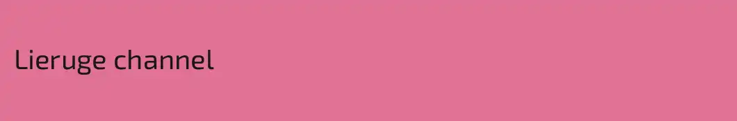Lieruge channel